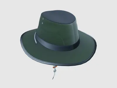 Traveling Hat 3D model