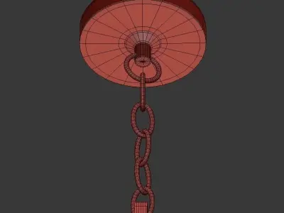 Evoke chandelier 3D model