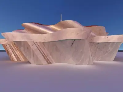 Fountain LS design  3D model