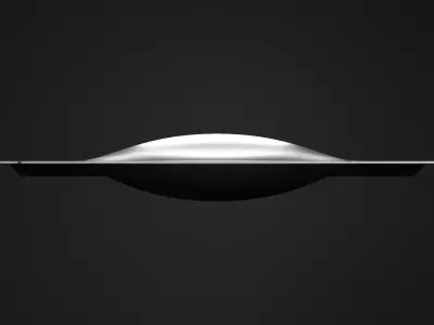 Window Pouch Packaging 3D model