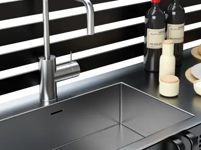 Barbecue 02 3D model