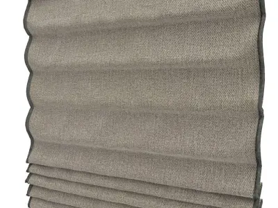Roman shades 2 3D model