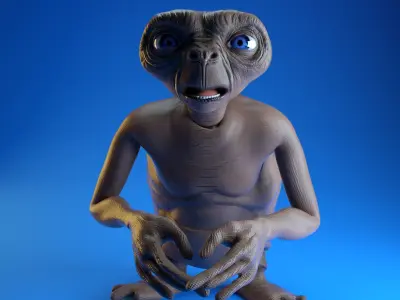 ET THE EXTRATERRESTRIAL 3D model