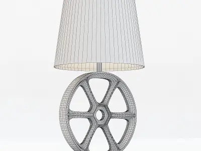 Restoration Hardware Gearworks Table Lamp Base 3D model