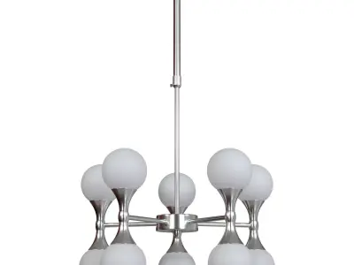 Hanging chandelier A9162LM-10CC 3D model
