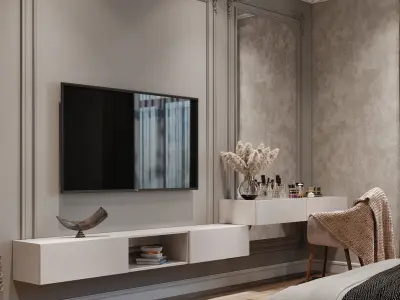 Interior Bedroom 3D model