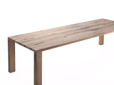 DS 777 Dining Table Wood 3D model