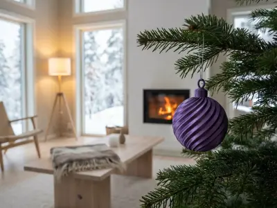 Spiral Christmas Ball Ornament 3D print model