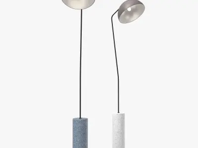 Luminaire Authentik Dome Floor Lamps 3D model