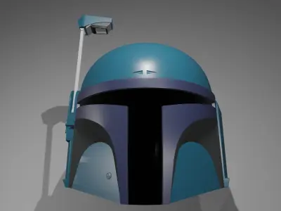 Deathwatch Mandalorian Axe Woves Nite Owl helmet 3D print model