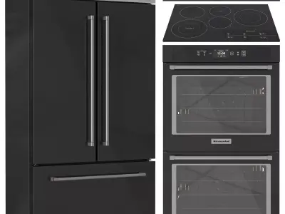 Kitchenaid Appliance Collection Set 01 3D model