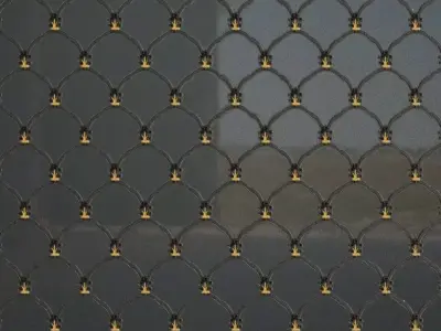 Glass Pattern PBR Seamless Texture