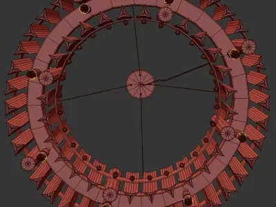 Saturno Not 3D model