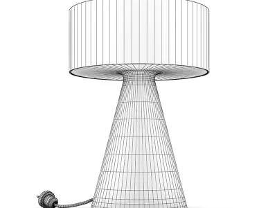 Glass Table Lamp 3D model buy