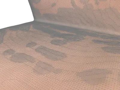 Desktop chair 3D print model