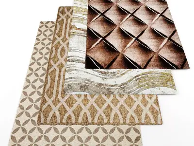 Rugs set240 3D model