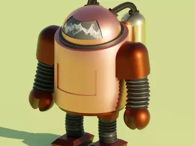 Robot 3D model 32
