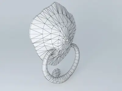 Door Knocker Free 3D model