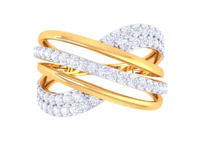   Women Ring MTL 3dm STL OBJ FBX Details 3D print model shop