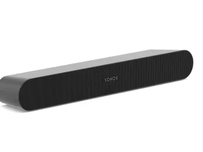 Sonos Ray Black 3D model