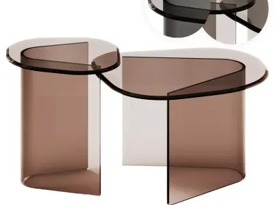 ROLF BENZ ONNO Coffee and Side table 3D model