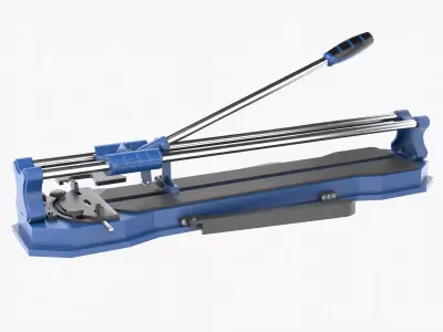 Manual Tile Cutter  Low-poly 3D model