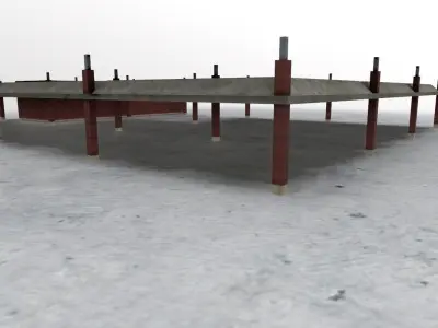 EDDF Storage 32 Low-poly 3D model