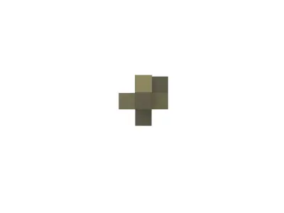 Voxel Grass v1 001 Low-poly 3D model