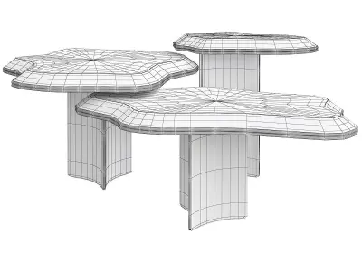GEORGIA Low-poly 3D model