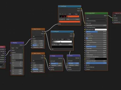 The robot nanny from the TV series love death and robots 3D model