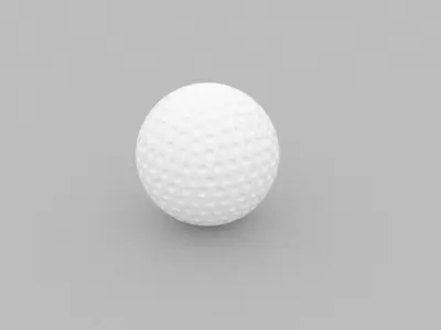 Golf Balls 3D model
