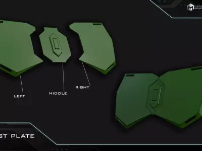 WW2 Boba Fett set 3D print model