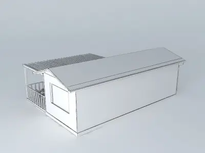 Mobile home Free 3D model