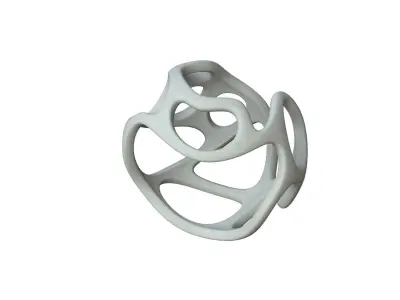 SciFi Cube Object No 27789 Low Poly Shape Texture
