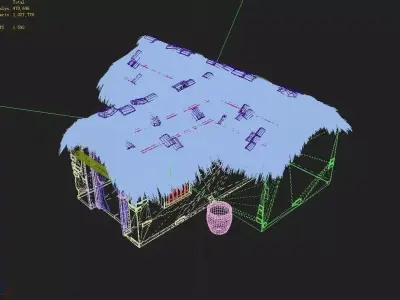 Large House - House 03 3D model