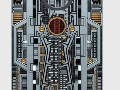 Borg Alcove 3D print model