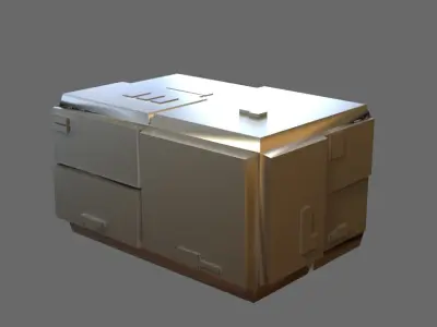 Scifi Box 3D model