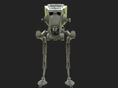 AT ST Scout Walker 3D model