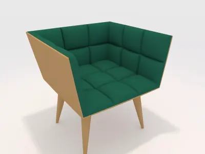 Armchair 19 3D model