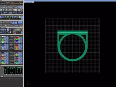 Linear Bar Top Ring with Stone-Ready Channel 3D print model