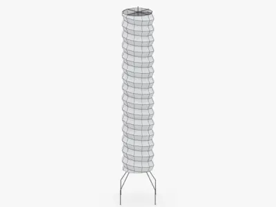 1454 - Floor Lamp Low-poly 3D model