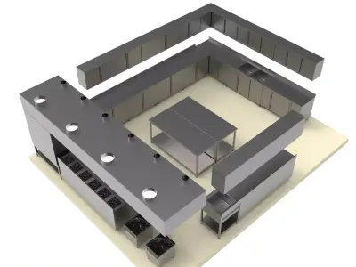 KITCHEN 92  3D model