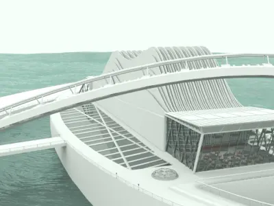 Architectural Concept 3D model