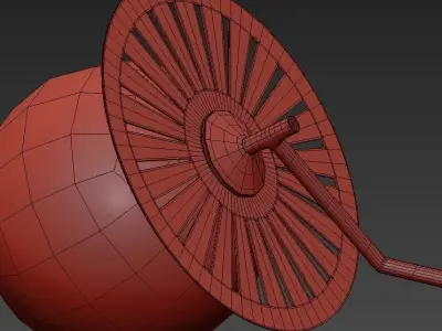 Balls  Discs Circle 5 3D model