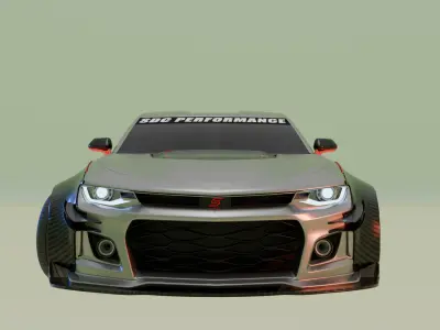 camaro ls dctm 3D model