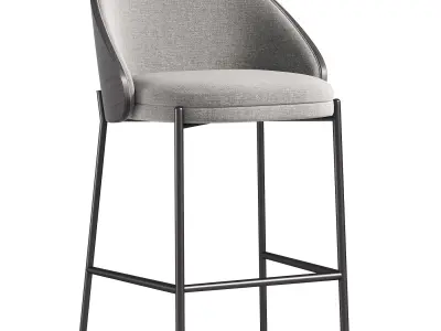 Kave Home Easy Bar Chair 3D model