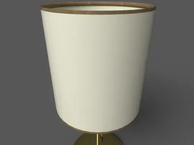 Bedside Table Lamp Free 3D model