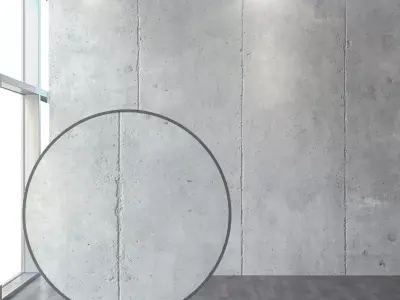 Concrete with a vertical seam Texture