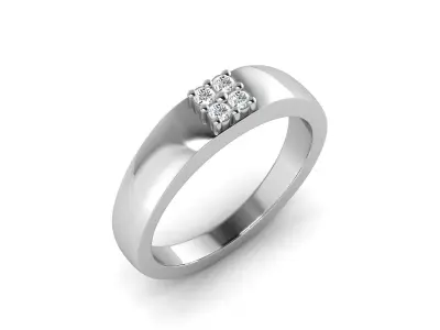 Women Ring 3D print model 107