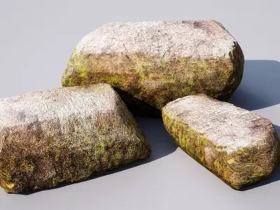 stones 15-10 AM148 3D model